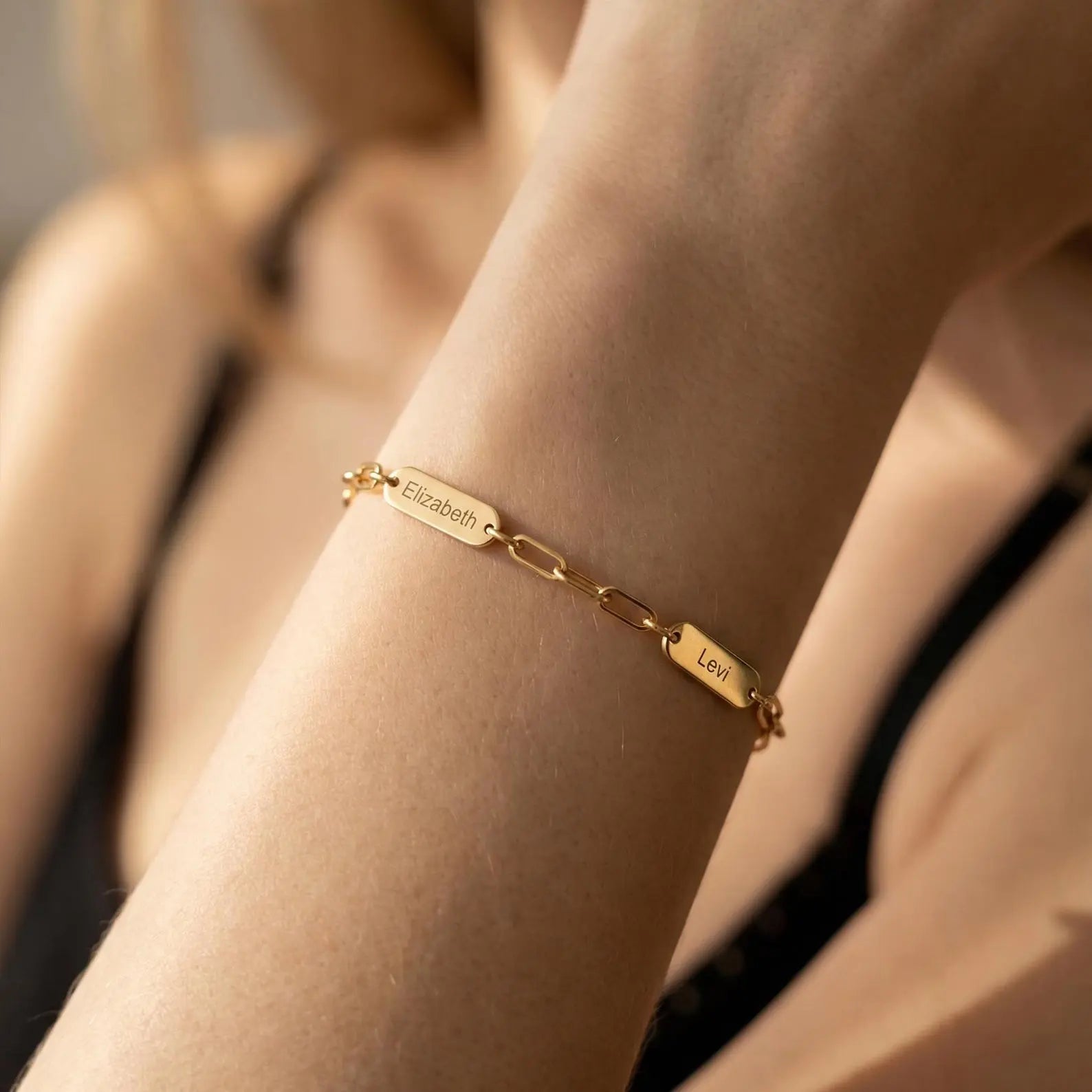 Personalisiertes Armband mit Gravuren - Argento / 1