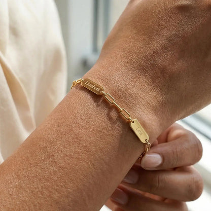 Personalisiertes Armband mit Gravuren - Argento / 3
