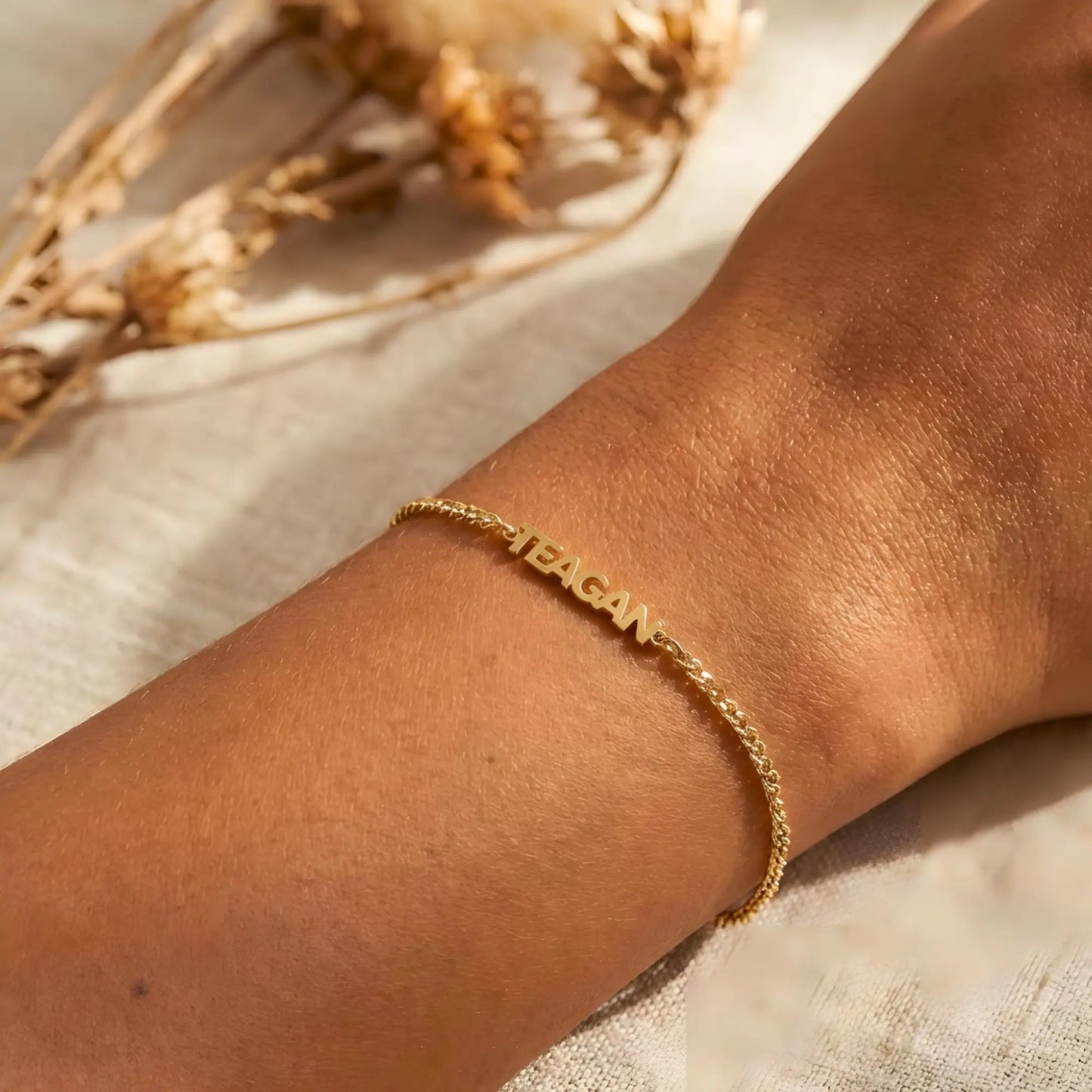 Personalisiertes Namensarmband  ErinnerungSchmuck
